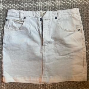 FREE PEOPLE WHITE SKIRT